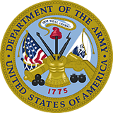 Click here for a larger Emblem of the U. S. Army